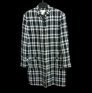 Worthington size 16 black/white dress jacket women's